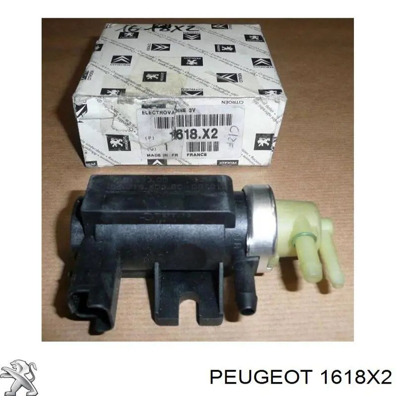Клапан перетворювач тиску наддуву (соленоїд) Peugeot/Citroen 1618X2 ціна, від 25.52 USD