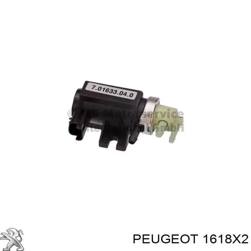 Клапан перетворювач тиску наддуву (соленоїд) 1618X2 Peugeot/Citroen