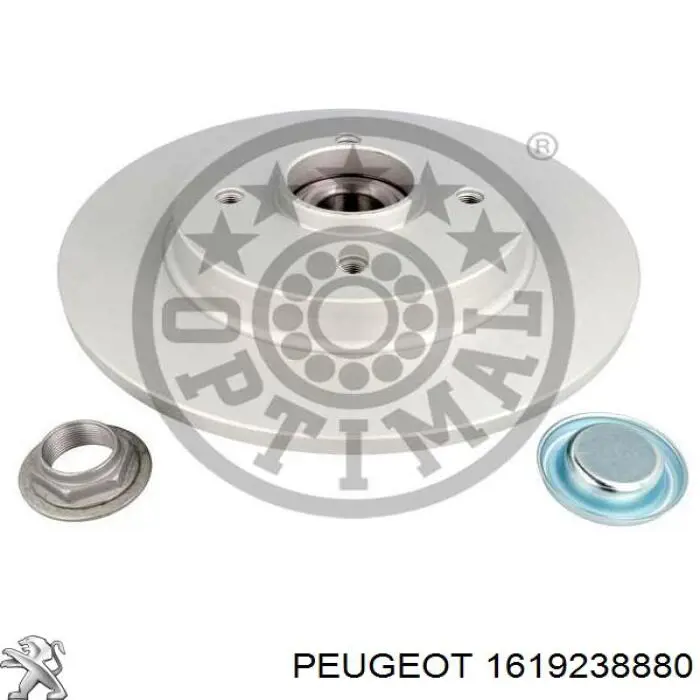 Задні дискові гальма Peugeot/Citroen 1619238880 ціна, від 57.97 USD
