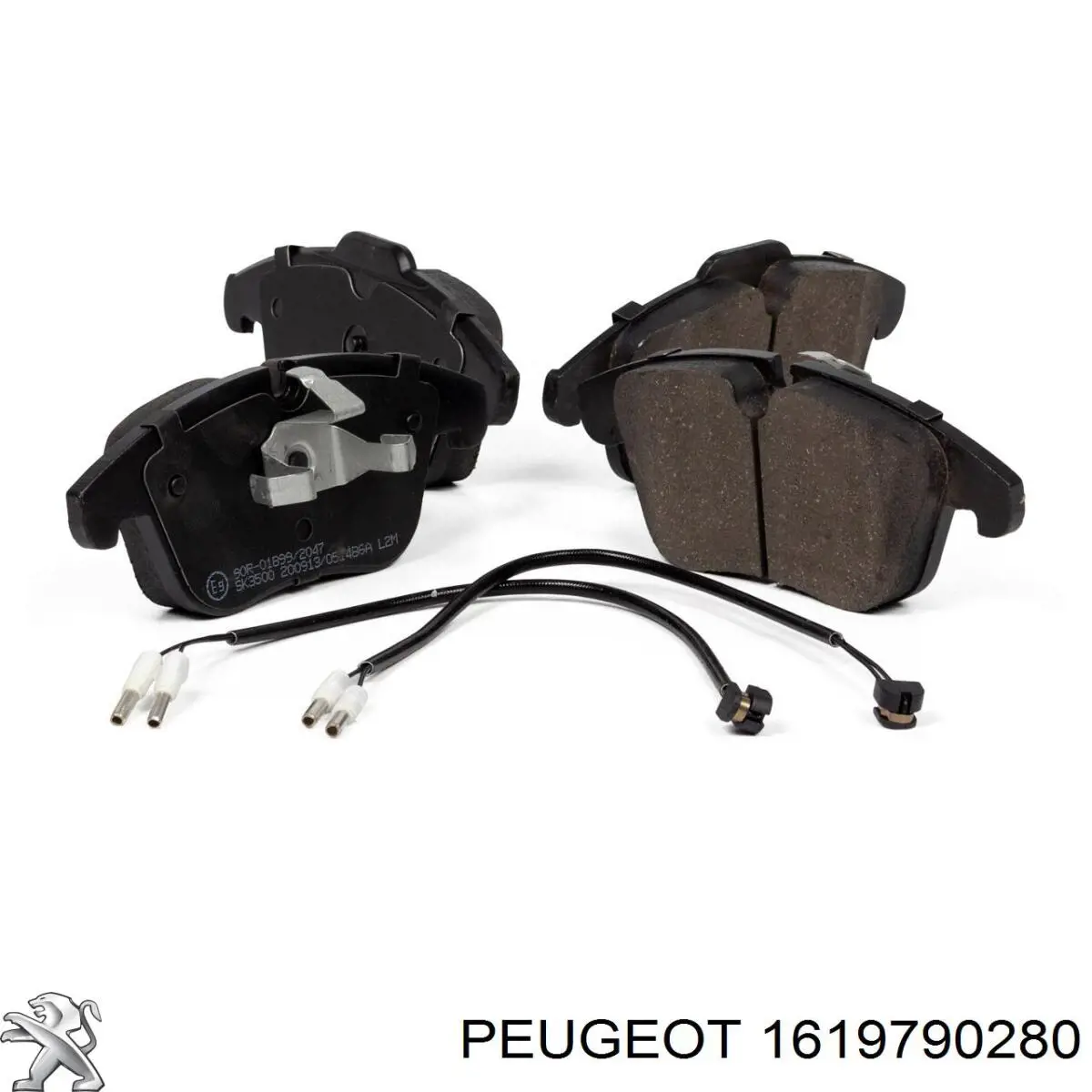 Гальмівні колодки Peugeot/Citroen 1619790280 ціна, від 41.30 USD