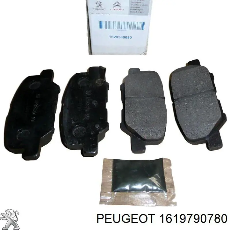 Купити 1619790780 Peugeot/Citroen Задні колодки