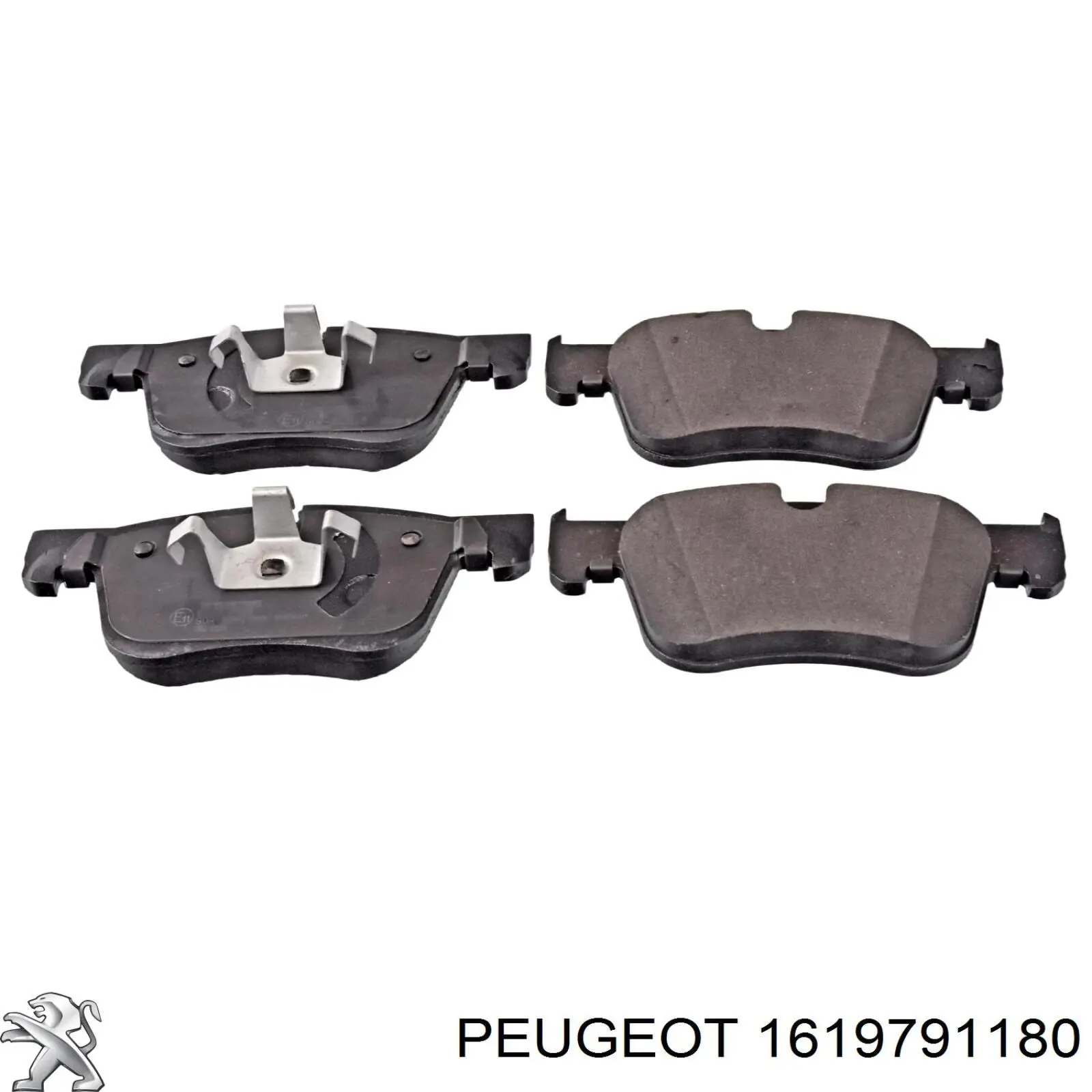 Купити 1619791180 Peugeot/Citroen Колодки гальмівні передні, дискові