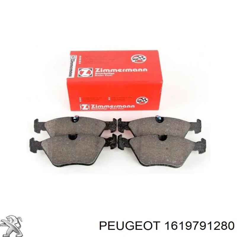 Задні гальмівні колодки Peugeot/Citroen 1619791280 ціна, від 35.67 USD