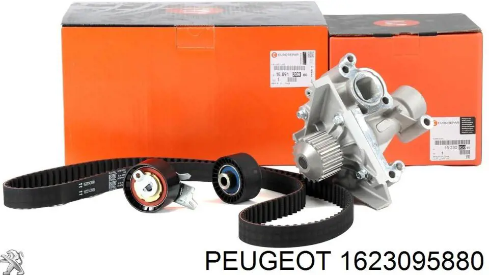 Помпа охолодження Peugeot/Citroen 1623095880 ціна, від 43.30 USD