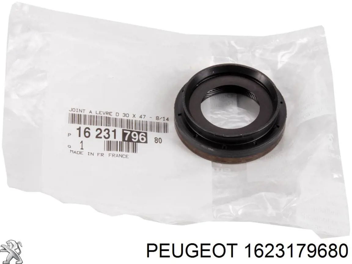 Купити 1623179680 Peugeot/Citroen Сальник піввісі переднього моста, правою