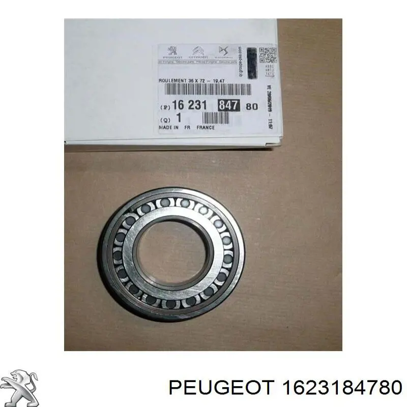 Підшипник вторинного валу коробки Peugeot/Citroen 1623184780 ціна, від 67.85 USD