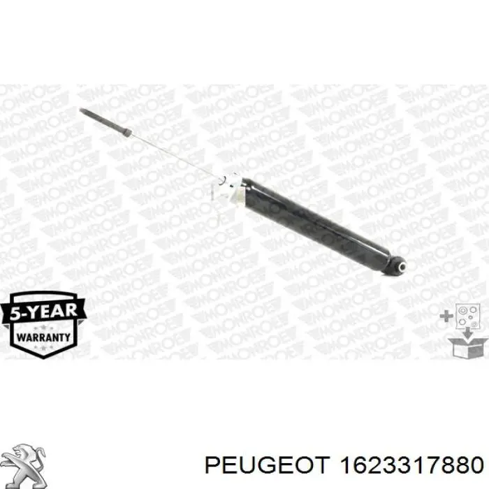 Амортизатор задній Peugeot/Citroen 1623317880 ціна, від 31.28 USD
