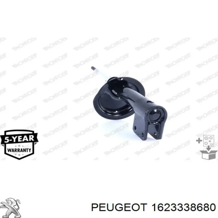 Амортизатора передній лівий 1623338680 Peugeot/Citroen