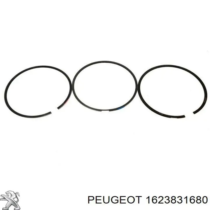 Peugeot/Citroen кільця поршневі на 1 циліндр, std.