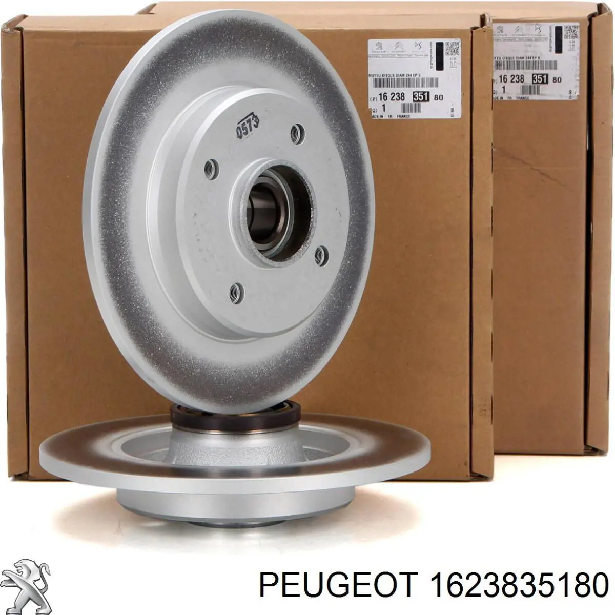 Задні дискові гальма Peugeot/Citroen 1623835180 ціна, від 162.18 USD