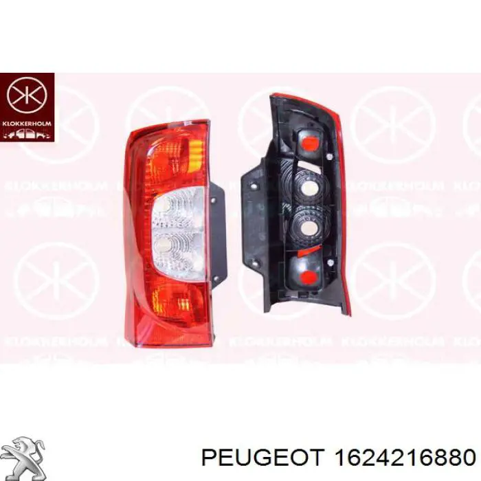 1624216880 Peugeot/Citroen Задня ліва фара