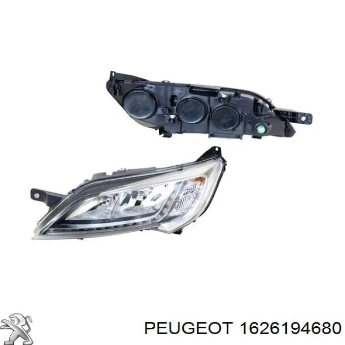 1626194680 Peugeot/Citroen фара права