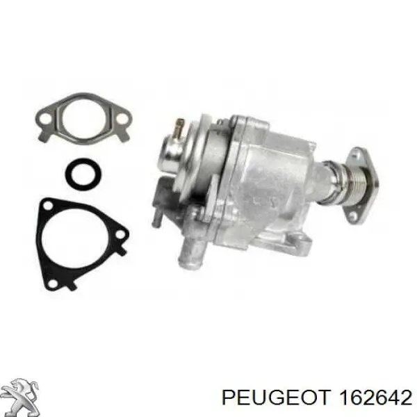 162642 Peugeot/Citroen Клапан рециркуляції відпрацьованих газів EGR
