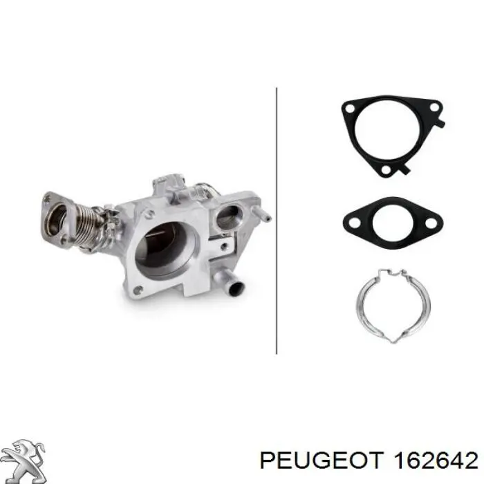 Клапан EGR Peugeot/Citroen 162642 ціна, від 94.31 USD