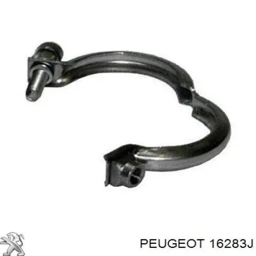 Хомут патрубка клапана EGR 16283J Peugeot/Citroen