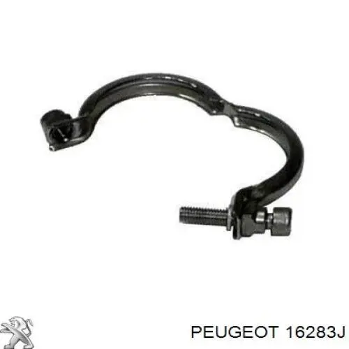 Хомут патрубка клапана EGR Peugeot/Citroen 16283J