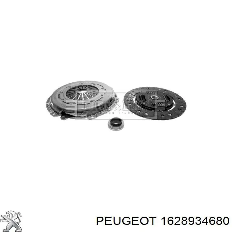 Комплект зчеплення (3 частини) Peugeot/Citroen 1628934680 ціна, від 525.67 USD