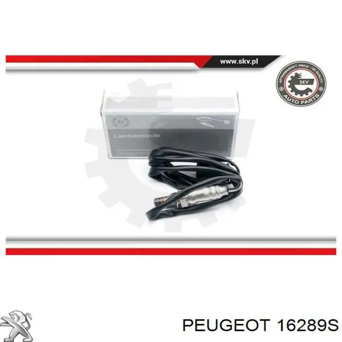 Лямбдазонд, датчик кисню до каталізатора Peugeot/Citroen 16289S ціна, від 60.97 USD