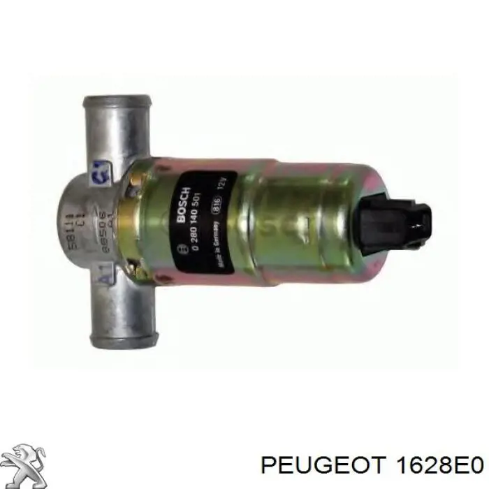 1628E0 Peugeot/Citroen клапан/регулятор холостого ходу