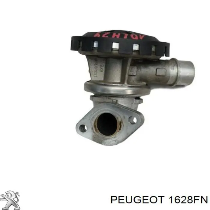 1628FN Peugeot/Citroen клапан egr, рециркуляції газів