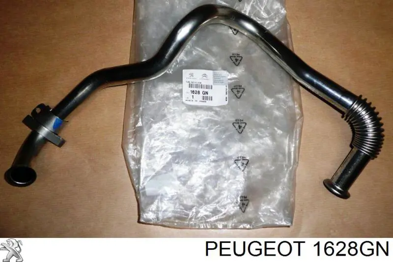 Купити 1628GN Peugeot/Citroen Патрубок системи рециркуляції ОГ EGR