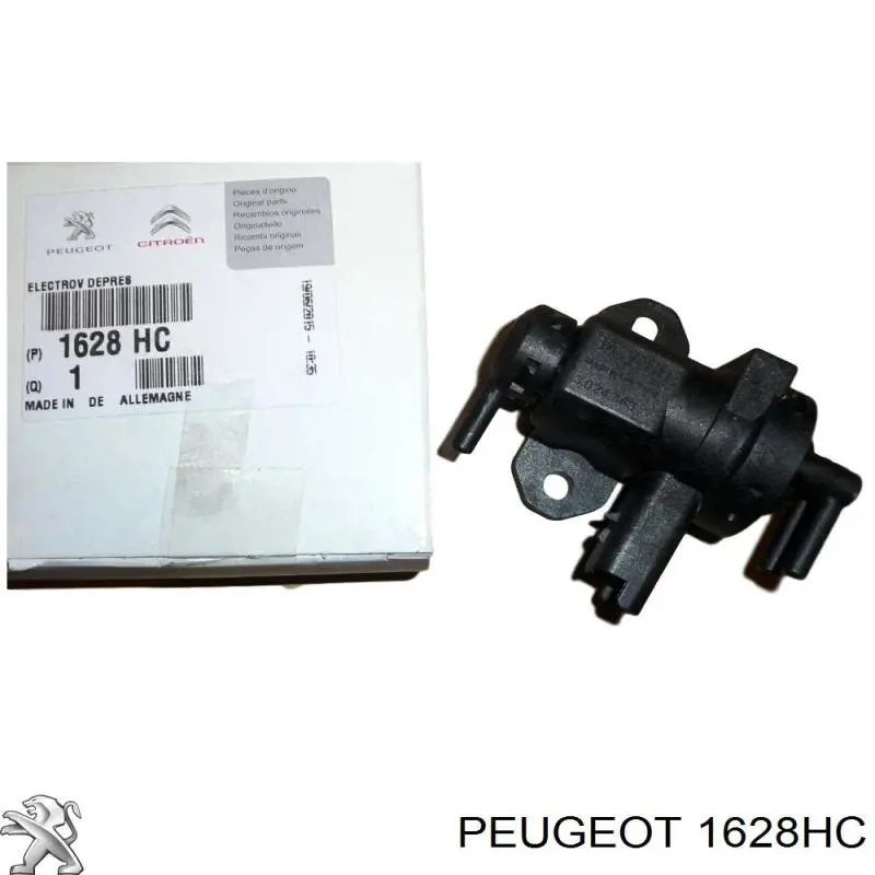 Перетворювач тиску (соленоїд) наддуву / EGR Peugeot/Citroen 1628HC