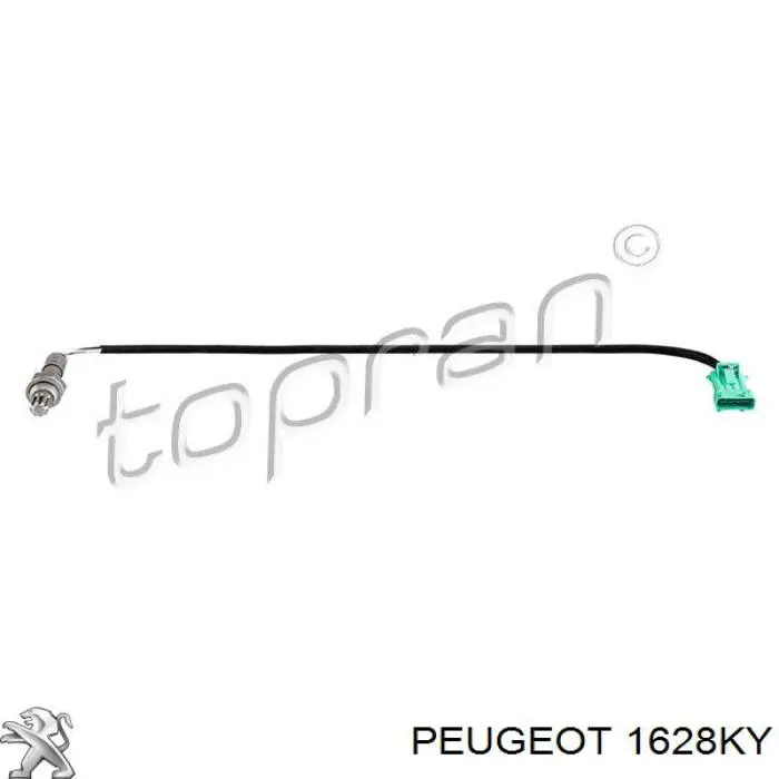 Купити 1628KY Peugeot/Citroen Лямбда-зонд, датчик кисню після каталізатора