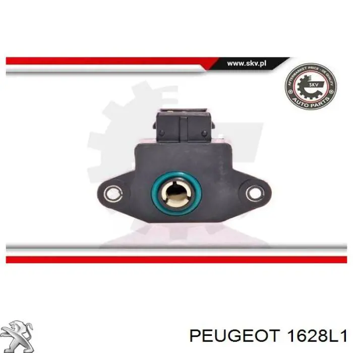 1628L1 Peugeot/Citroen датчик положення дросельної заслінки (потенціометр)