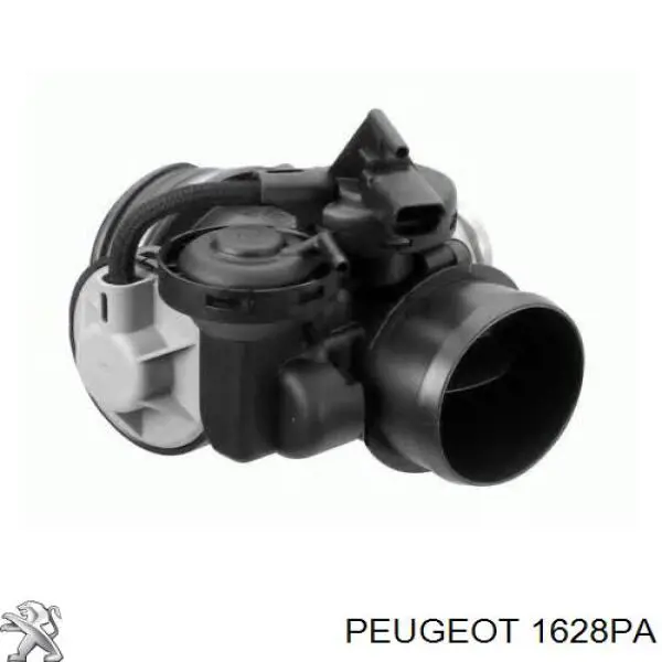1628PA Peugeot/Citroen клапан egr, рециркуляції газів