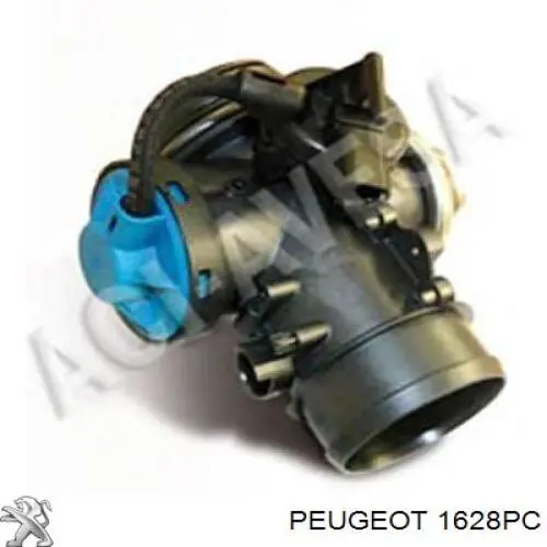 1628PC Peugeot/Citroen клапан egr, рециркуляції газів