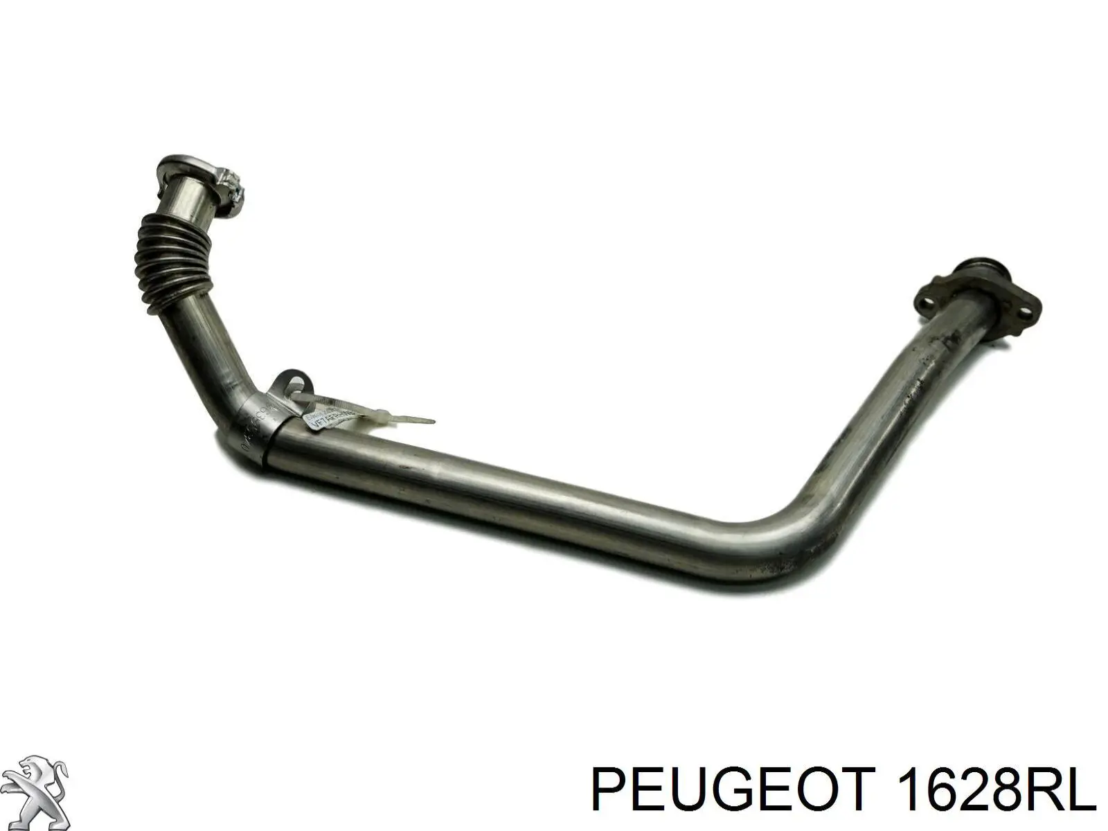 1628RL Peugeot/Citroen Патрубок радіатора системи рециркуляції ОГ