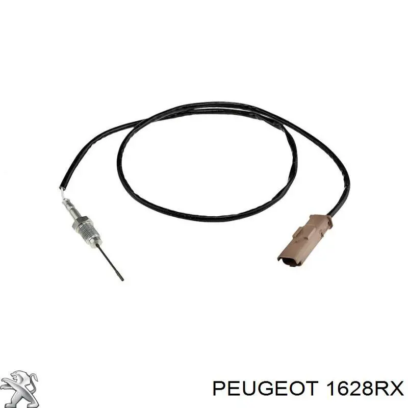Датчик температури відпрацьованих газів (ВГ), фільтр сажі 1628RX Peugeot/Citroen