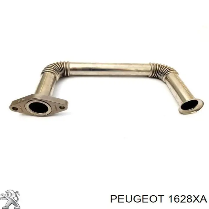 Купити 1628XA Peugeot/Citroen Патрубок системи рециркуляції ОГ EGR