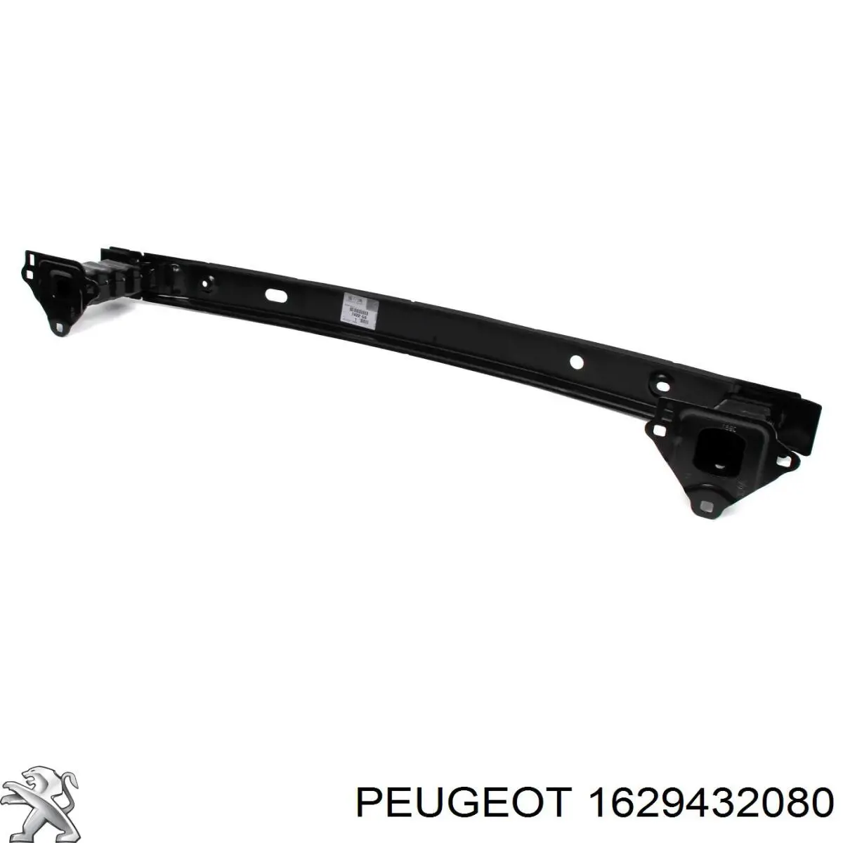 Бампер передній, права частина 1629432080 Peugeot/Citroen