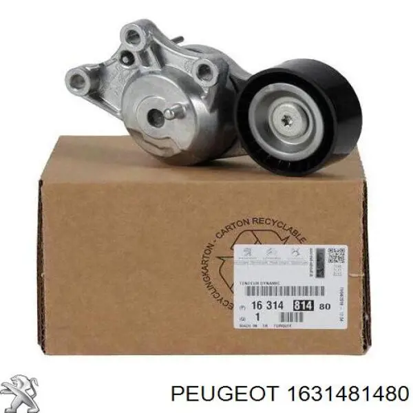Купити 1631481480 Peugeot/Citroen Натягувач приводного ременя