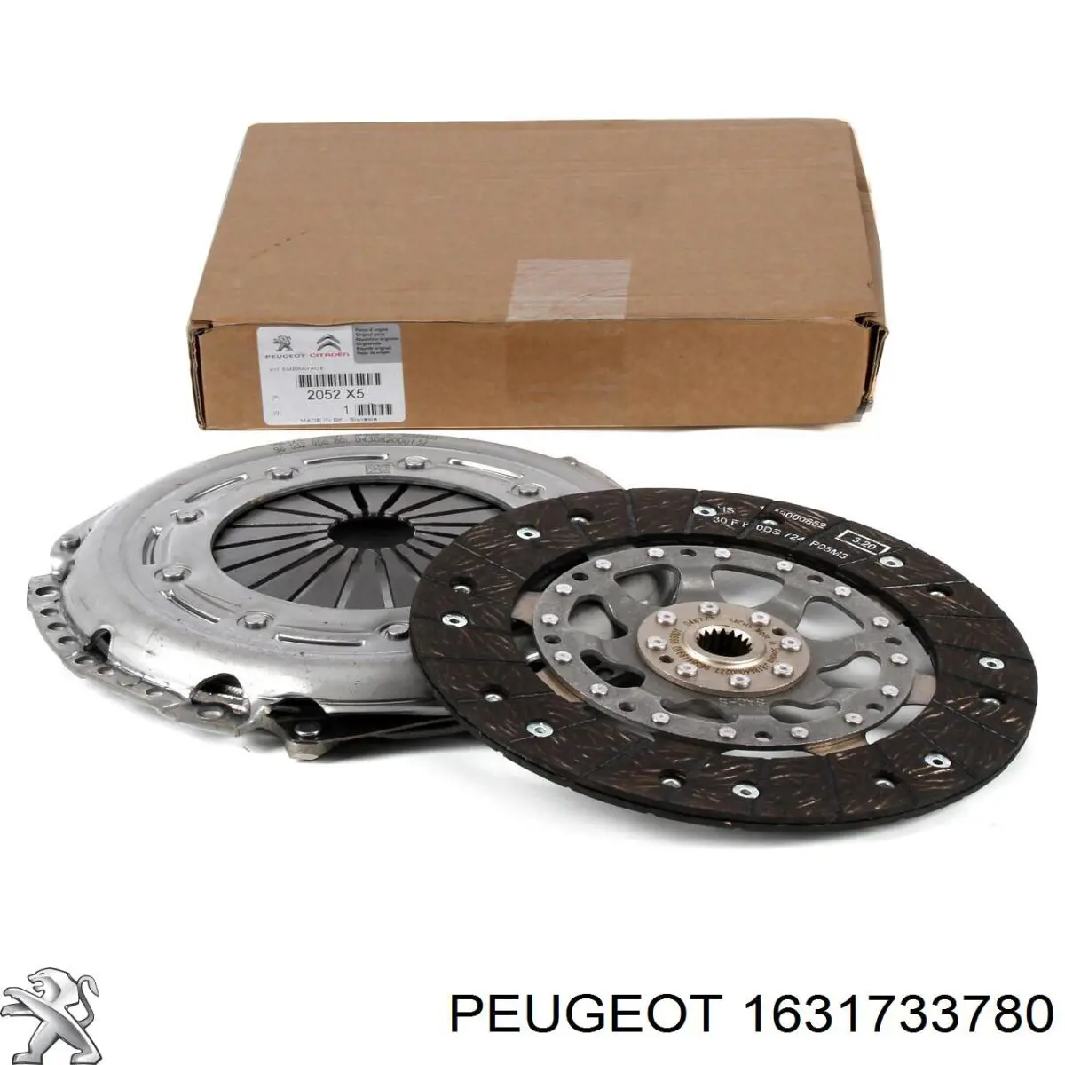 1631733780 Peugeot/Citroen Зчеплення в зборі