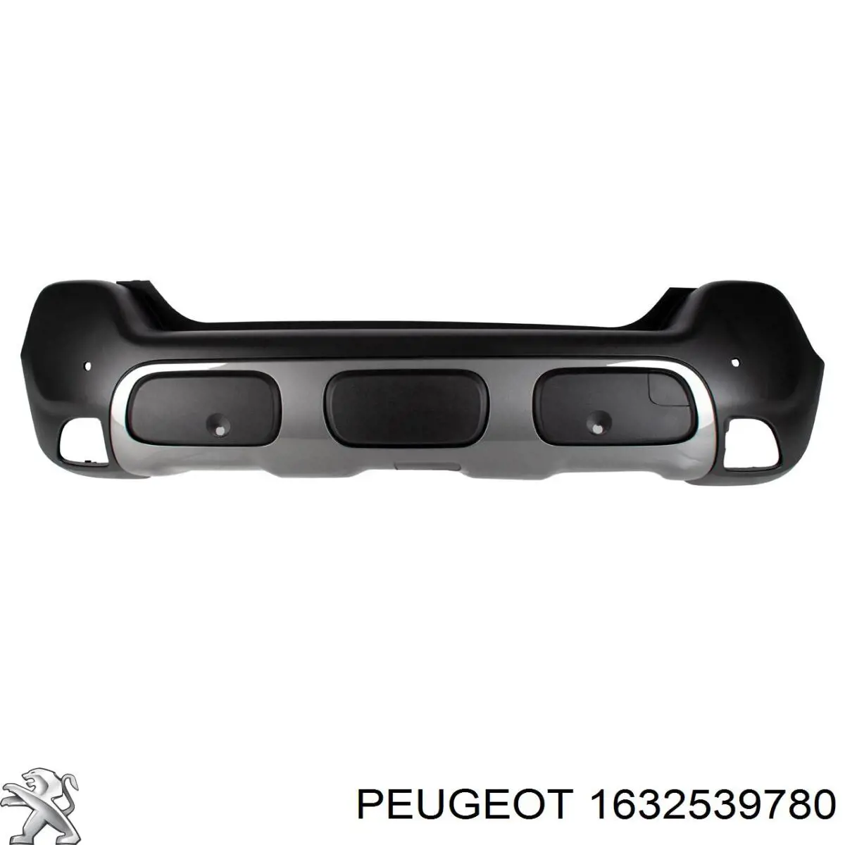 1632539780 Peugeot/Citroen Буфер (бампер) задній