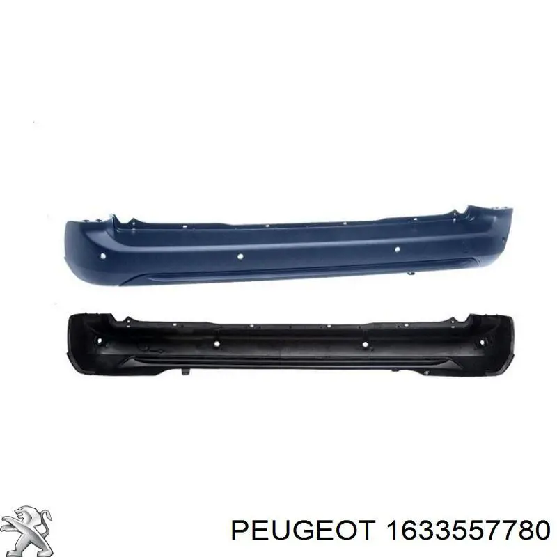Кожух бампера заднього Peugeot/Citroen 1633557780 ціна, від 121.32 USD