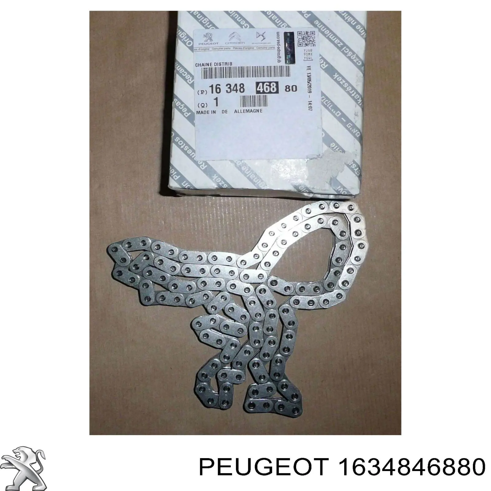 1634846880 Peugeot/Citroen ланцюг грм, комплект