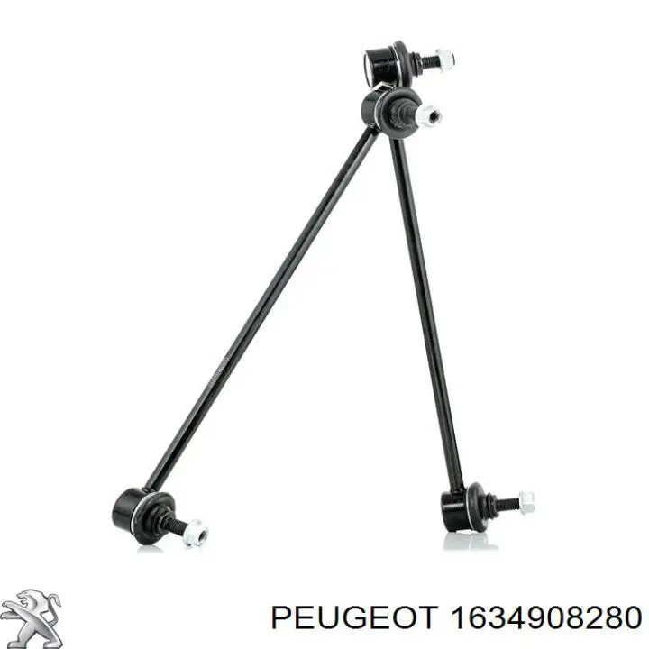 Стійка стабілізатора переднього, права 1634908280 Peugeot/Citroen