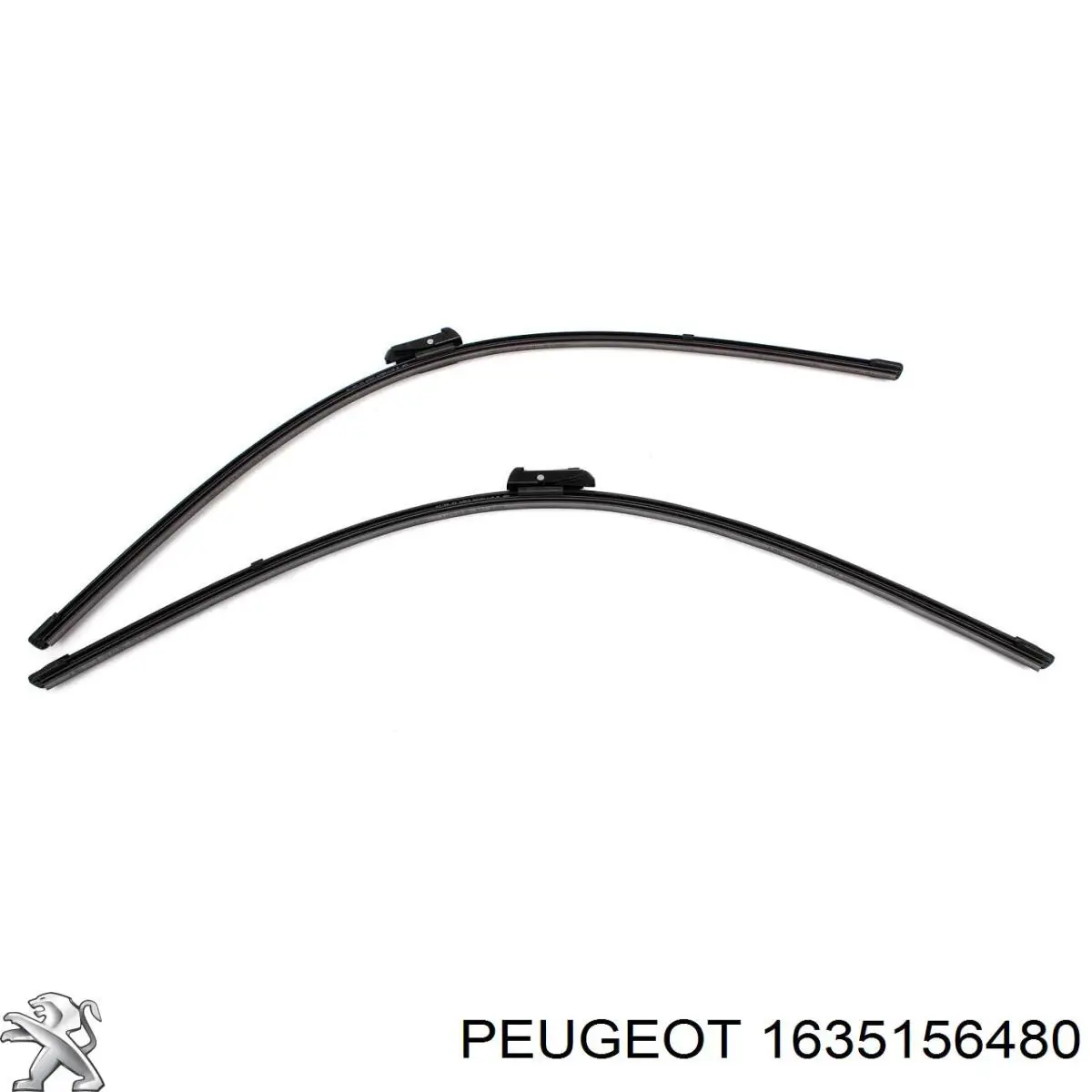 Задня щітка 1635156480 Peugeot/Citroen