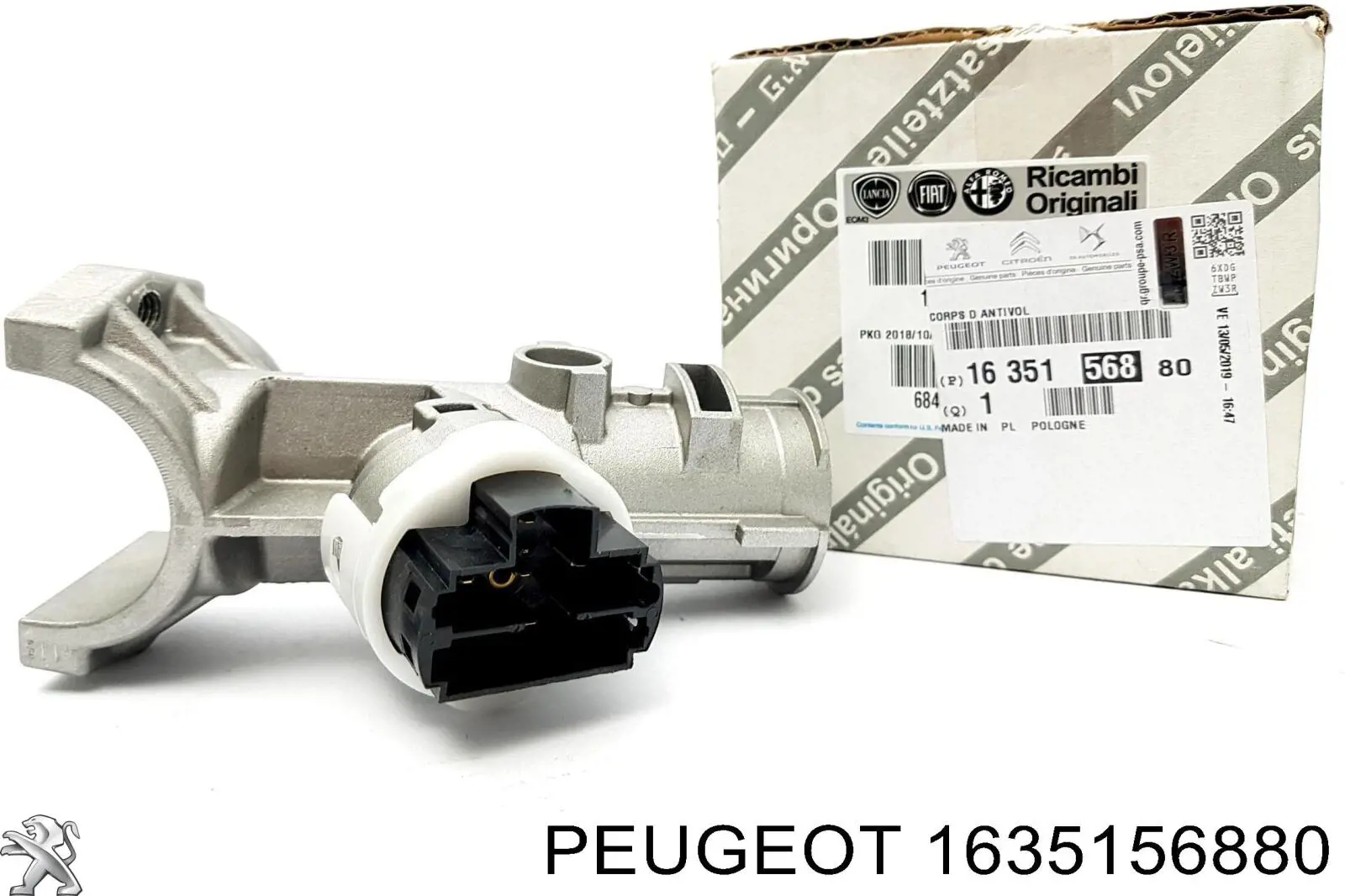 Купити 1608501280 Peugeot/Citroen Замок запалювання