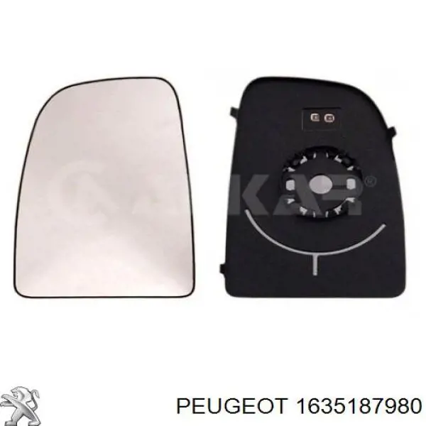 Праве бічне дзеркало Peugeot/Citroen 1635187980 ціна, від 280.07 USD