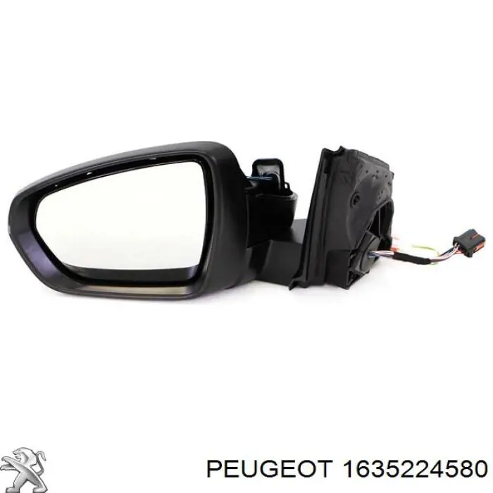 Ліве бічне дзеркало Peugeot/Citroen 1635224580 ціна, від 709.27 USD
