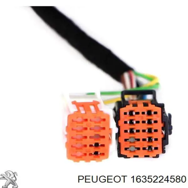 1635224580 Peugeot/Citroen Дзеркало заднього виду, ліве