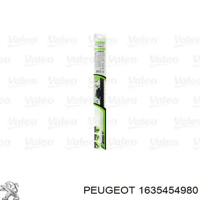 1635454980 Peugeot/Citroen щітка-двірник лобового скла, водійська