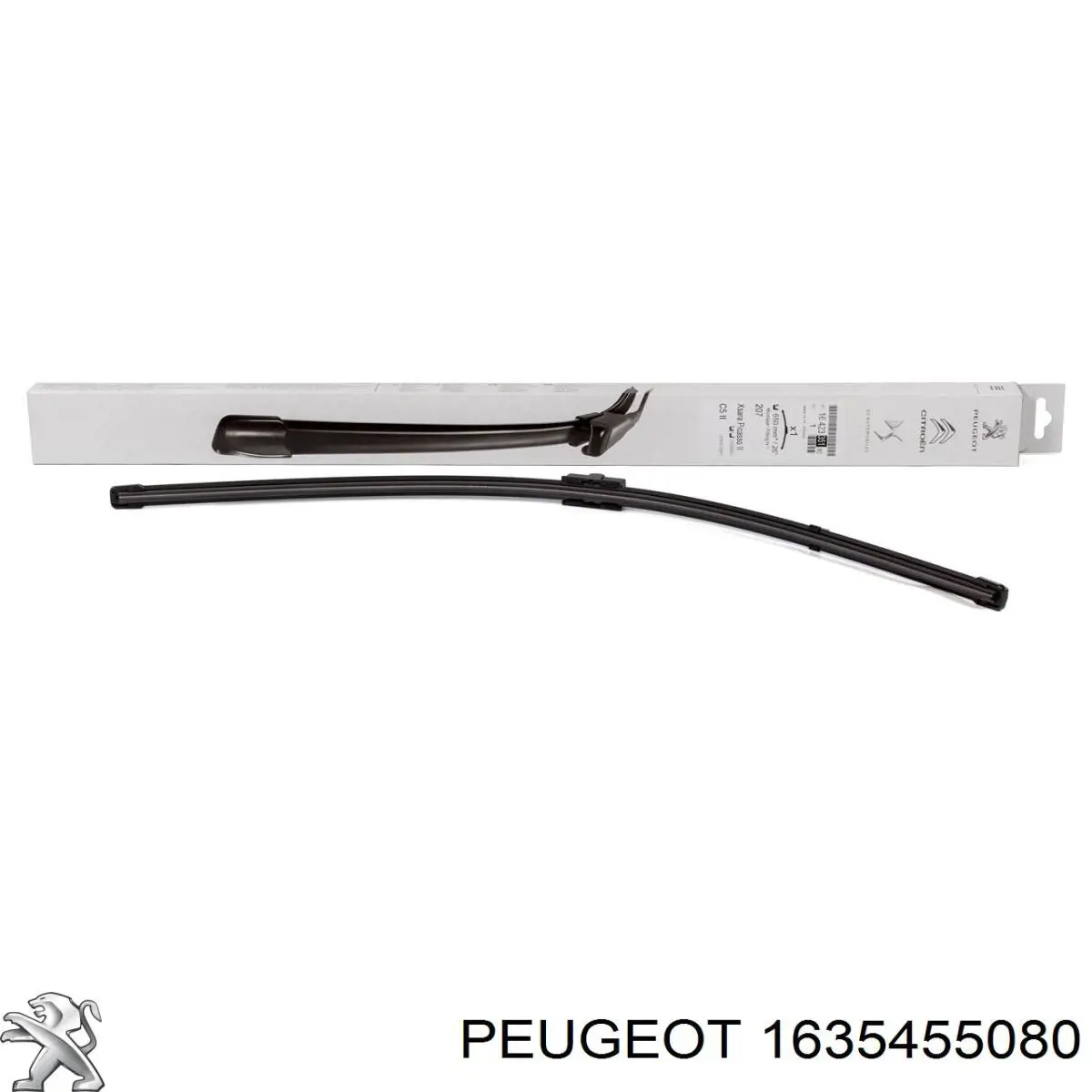 1635455080 Peugeot/Citroen щітка-двірник лобового скла, водійська