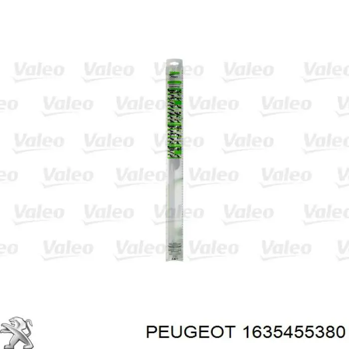 Купити 1635455380 Peugeot/Citroen Щітка-двірник лобового скла, водійська