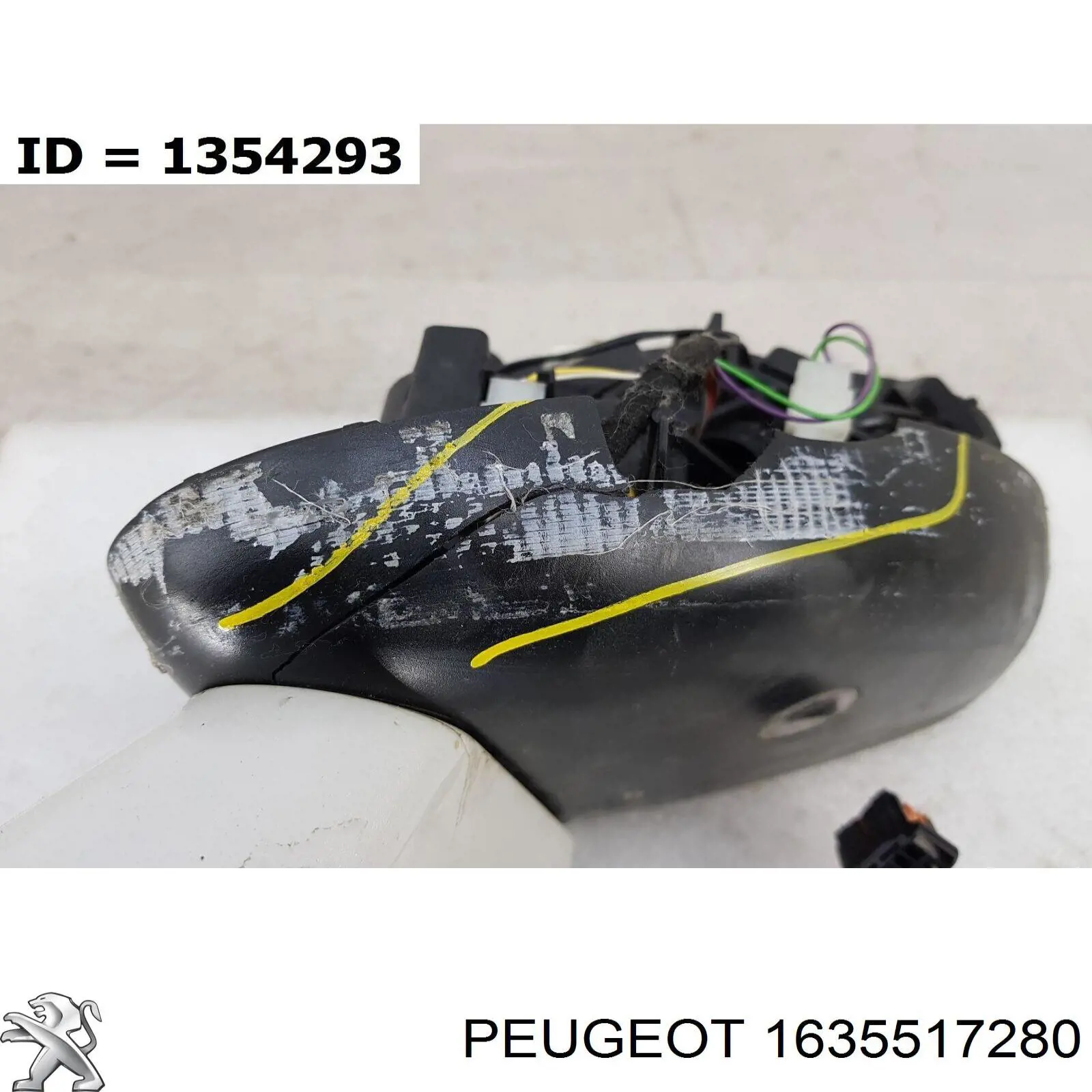 Ліве бокове дзеркало 6155868 Alkar