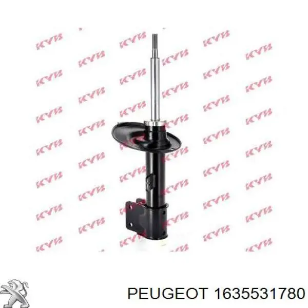 1635531780 Peugeot/Citroen амортизатор передній, правий